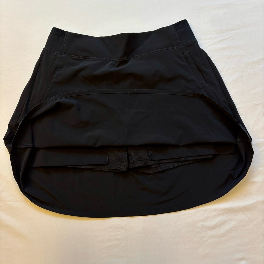 Athleta Black A-Line Skirt (Skort)